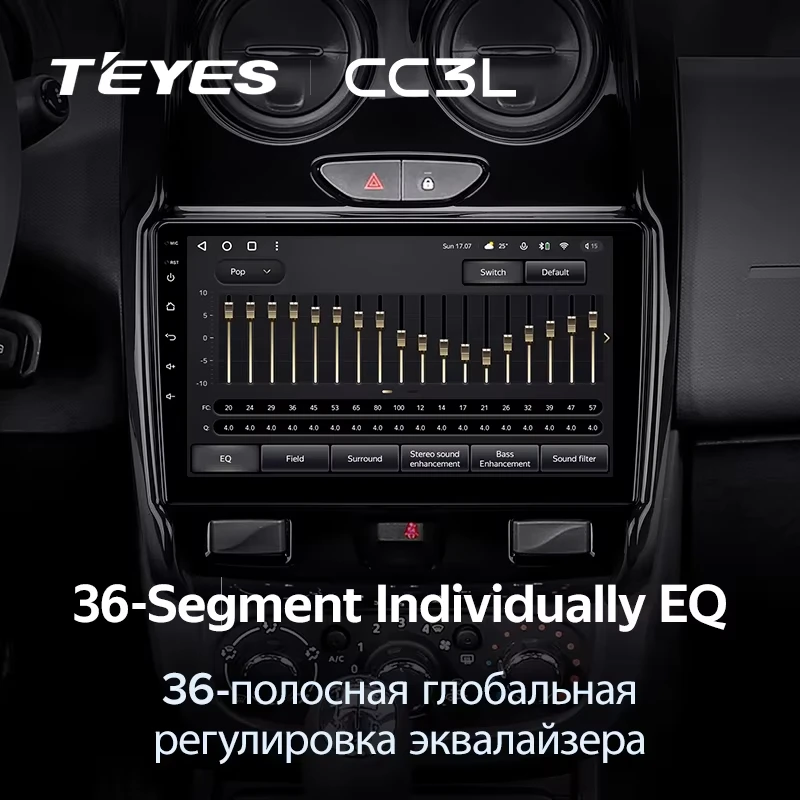 TEYES CC3L WIFI For Renault Duster 2015 - 2021 For LADA Largus 2021 Car Radio Video Player Navigation stereo No 2din 2 din dvd