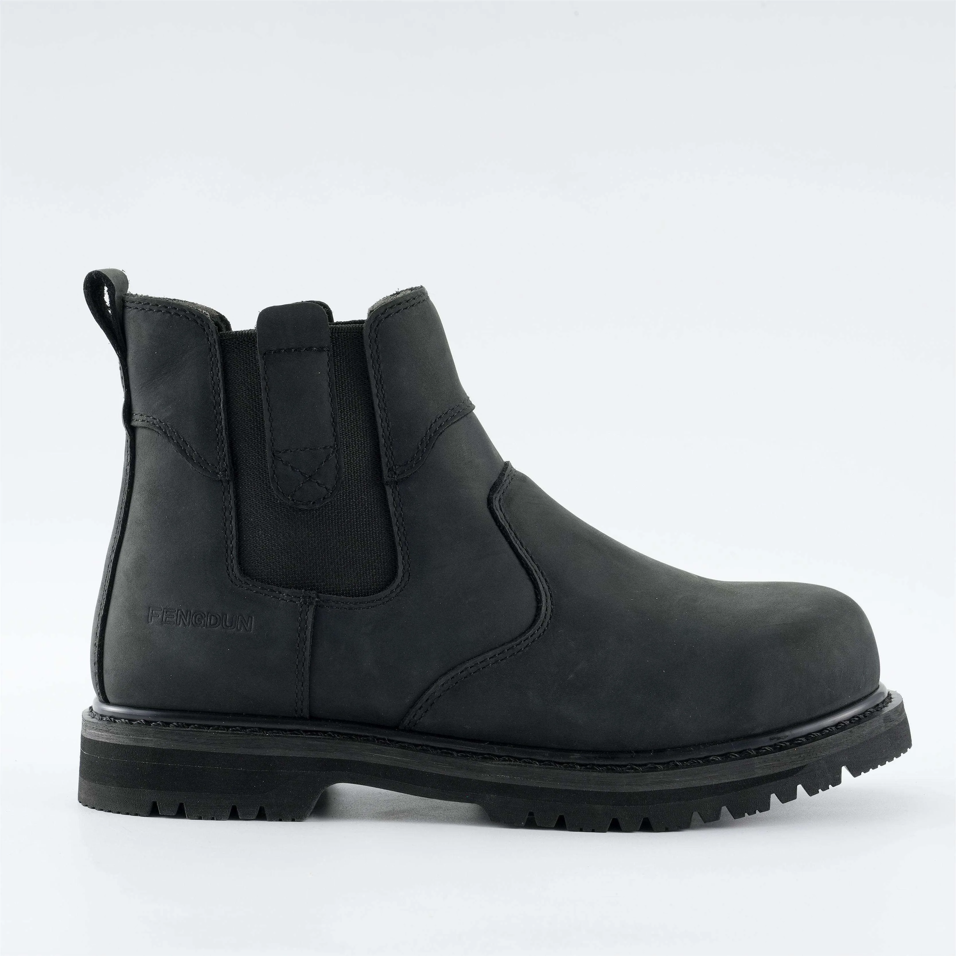 Goodyear style boots high-grade waterproof first layer cowhide fashionable comfortable safety shoes safety boots
