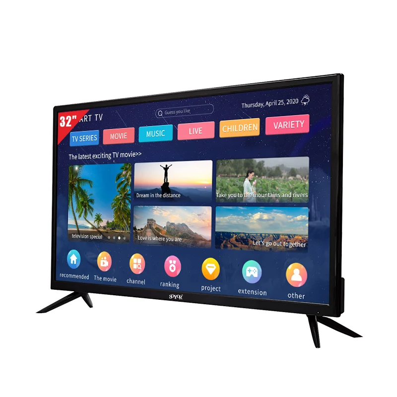 32 40 43 50 55 75 дюймов Китай Smart Android LCD LED TV 4K UHD цена, заводские дешевые плоские экраны телевизоры, FHD LCD LED TV 32 дюйма