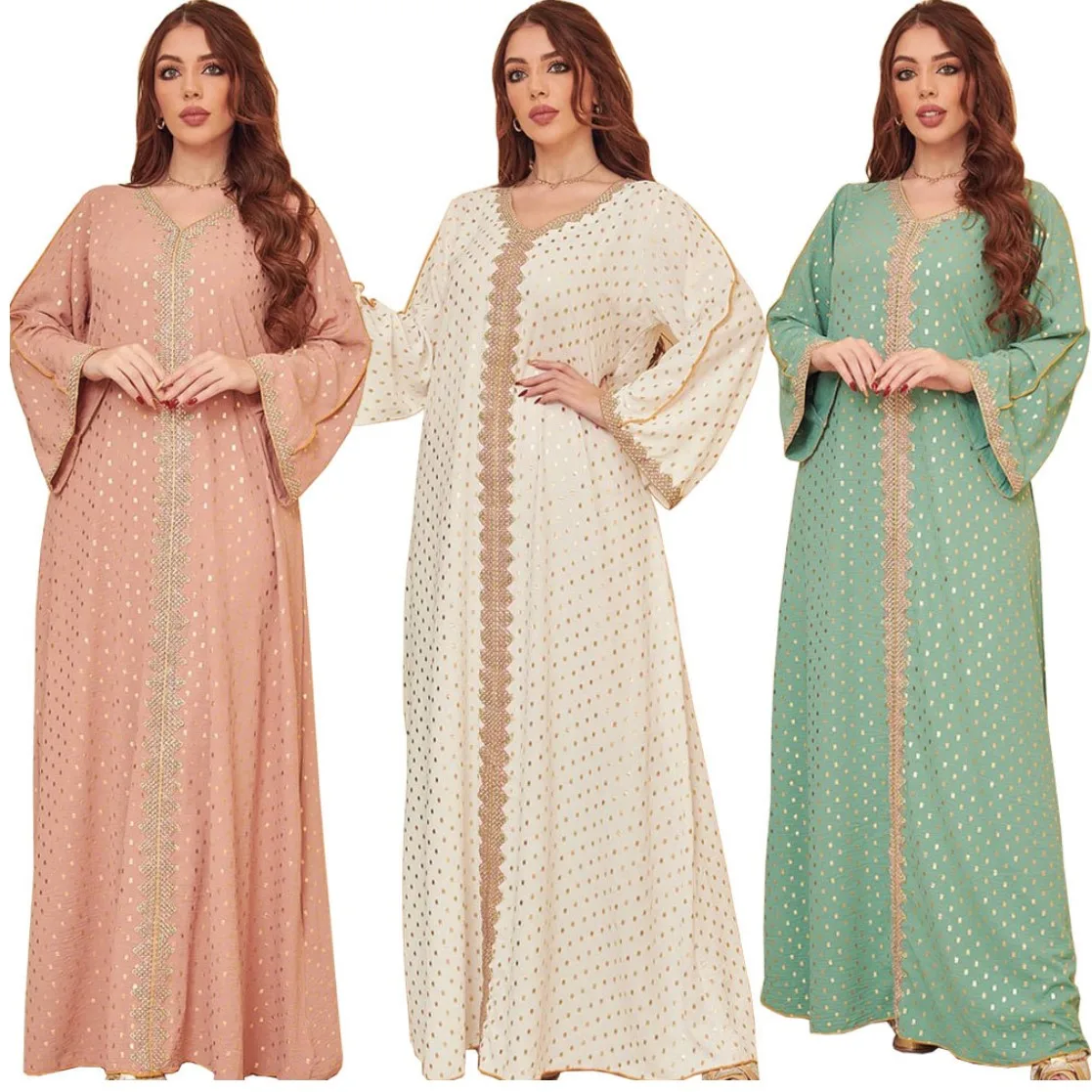 Islamic clothing women 11 colors white cotton modest dress abaya dubai Muslim lady Arabic clothes lady maxi gown dress