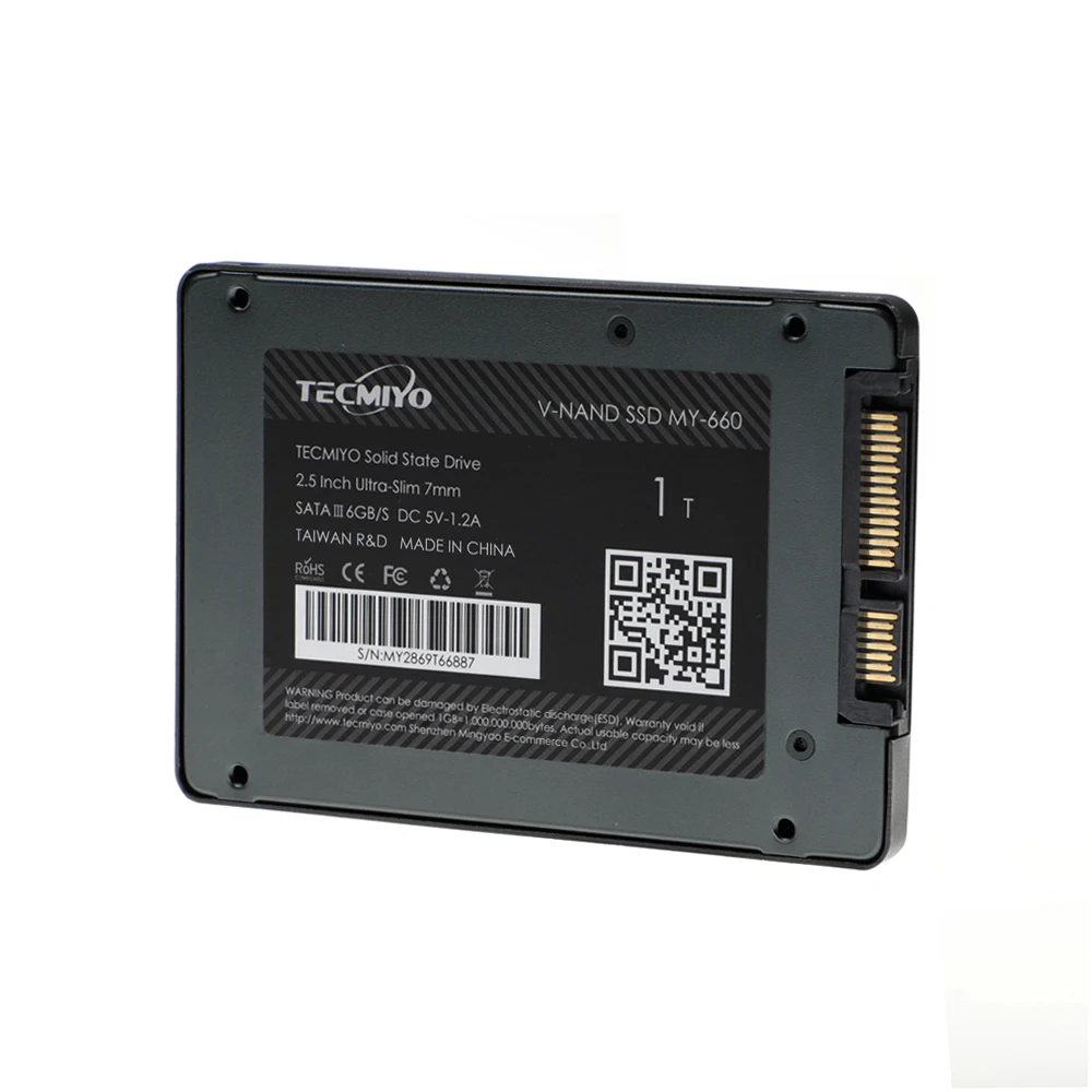  SSD жесткие диски 1 ТБ Внутренний твердотельный диск Жесткий SATA 3 2 5 дюйма ноутбук Настольный