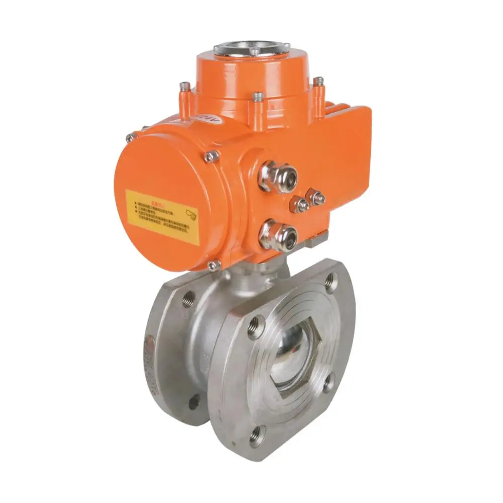 TUOERPU Common 20 series electric actuator plus V - type ball valve