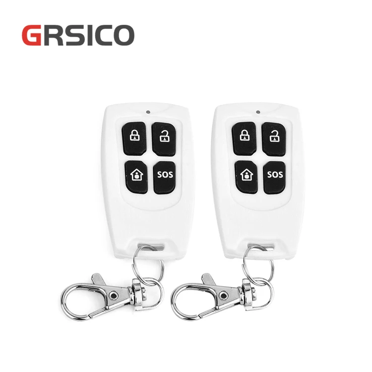 Wireless Handheld Remote Control Compatible with Tuya Smart Home Siren Sensor Alarm Security System