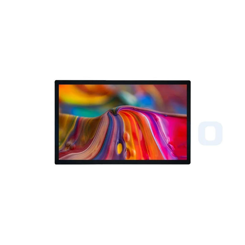 21.5-inch Wall-mounted Indoor Horizontal Touch Screen Menu Board Digital Signage LCD Advertising Display Made Aluminum Metal 4K