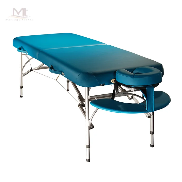 Mt Alula Landmark Factory Hot Sale Aluminum Portable Folding Lightweight Height Adjustable Massage Table Massage Bed Spa Bed