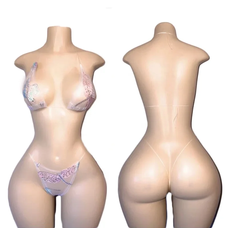 ELITES Ensembles de bikini 3D papillon sans couture Ultimate Dancewear exotiques