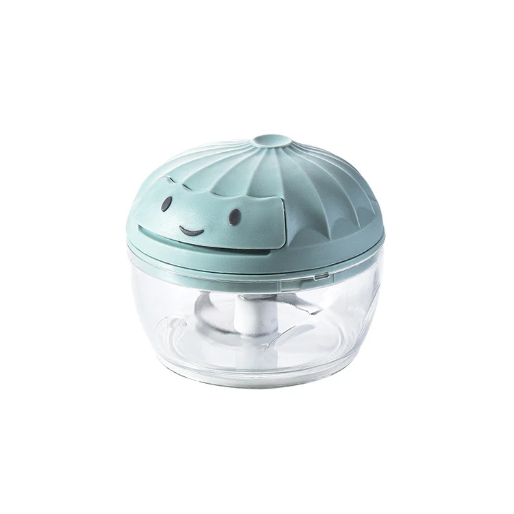 Green Garlic Crusher Twist  Bowl Garlic Crusher Machine Small  Home And Kitchen Fruit Vegetable Tools