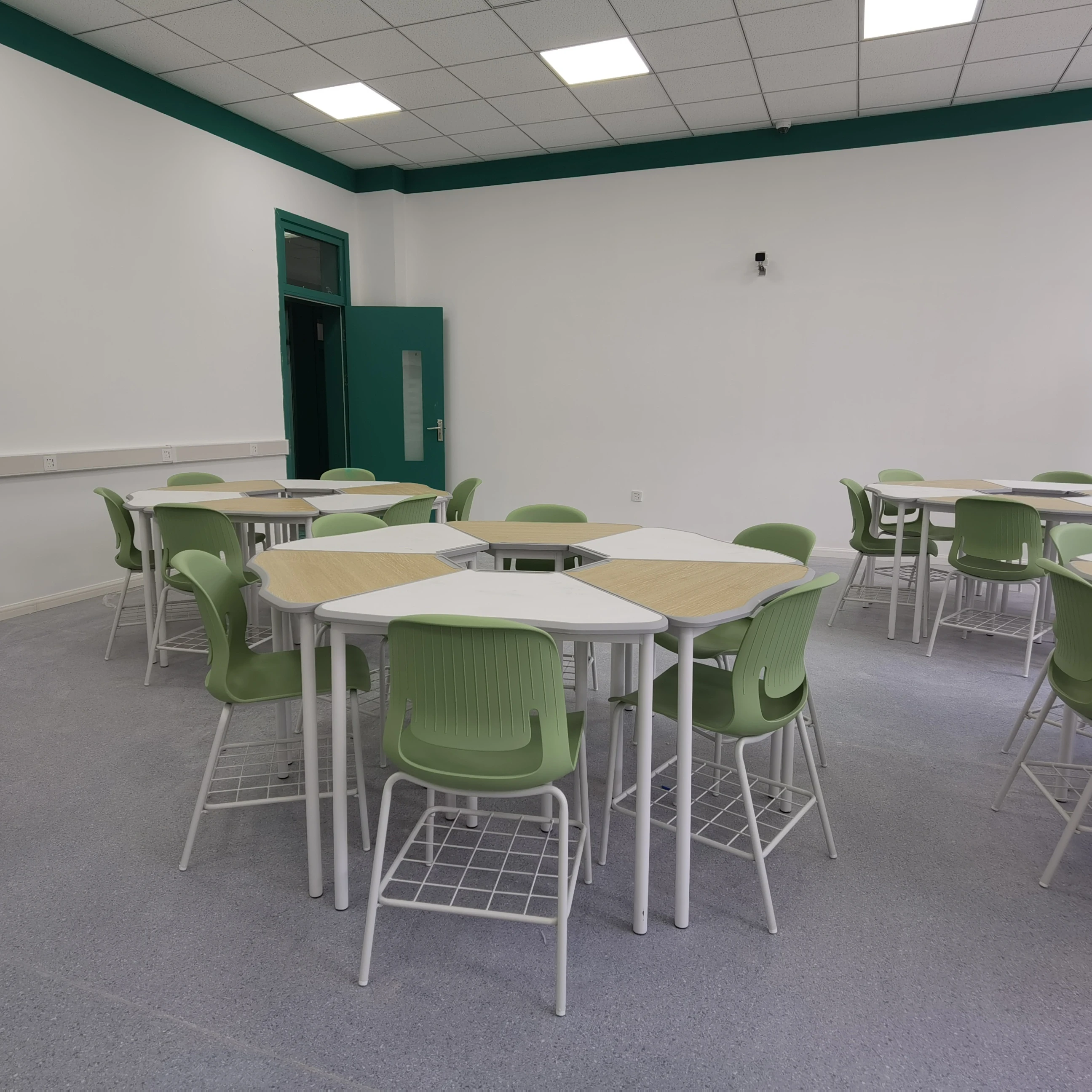 wholesale cheap classroom kids wooden table college furniture teacher student school desk