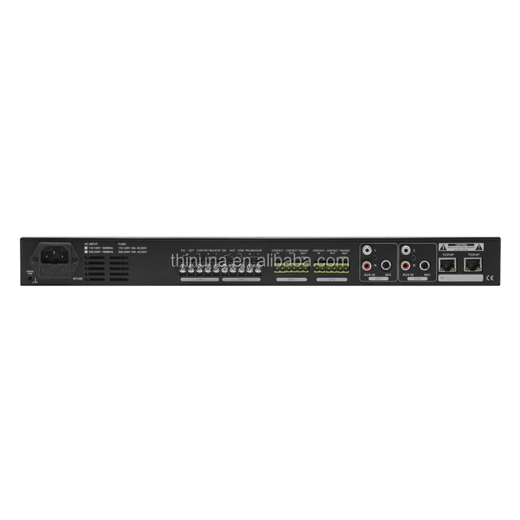Thinuna IP-2150AP/2300AP/2450AP/2600AP III Professional Audio 2 Channel Sip Network Amplifier 600W Independent Power Amplifier