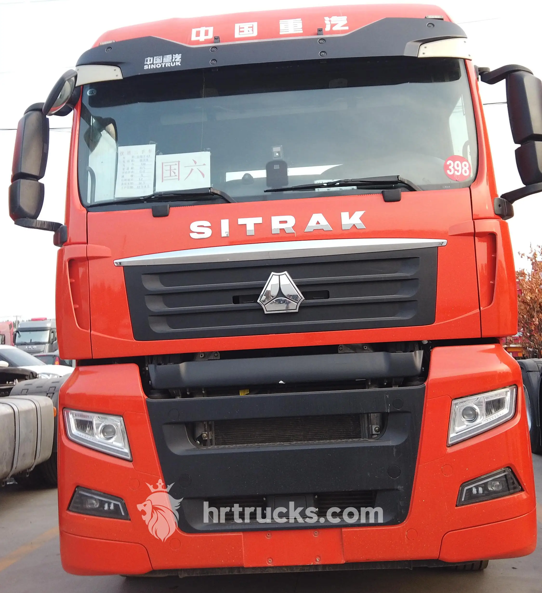 Sinotruk Sitrak 480hp 4x2 6-колесный тягач дизельный Механическая быстрая коробка передач стандарт выбросов Euro 5 новое условие для продажи