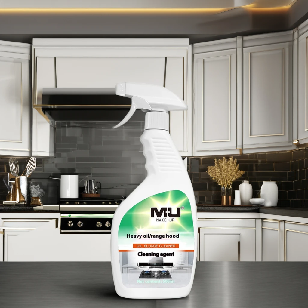 MAKE-UP Strong Gas Stove Grease Removal Kitchen Cleaner Household Surface Cleaning Liquid Detergent