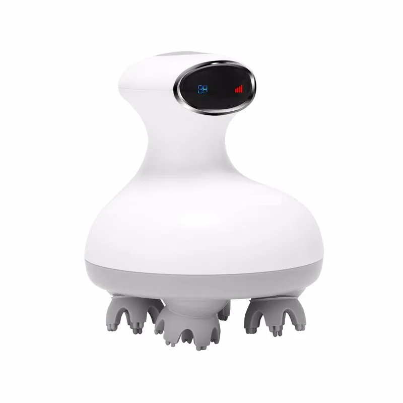 2024 New Hair Scalp Massager Ems Head Massager Silicone Brush Scalp Octopus Machine Electric Head Massage