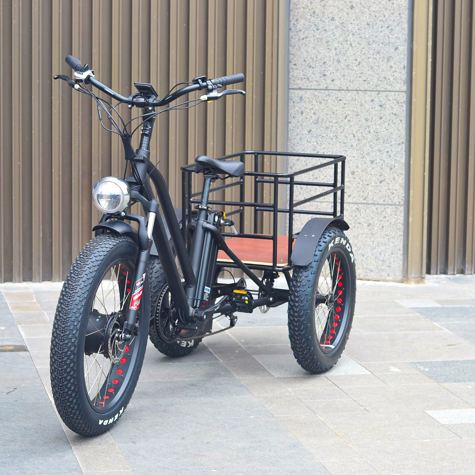 Car Cargo Electric Tricycle Fat Tire Electric Tricycle Stock 2024 Wholesaler 750w/500w 3 Wheel Sports Lithium Battery 48V 250W