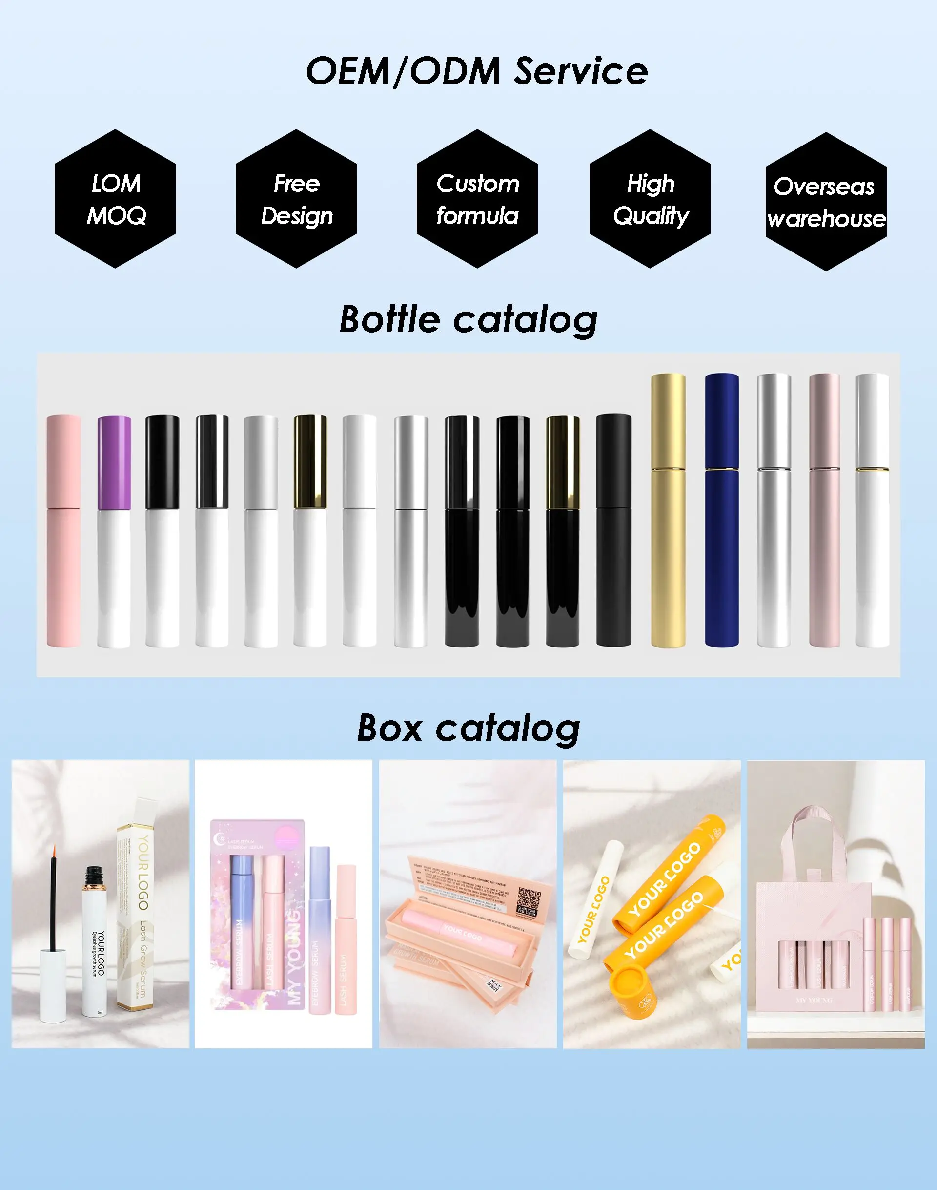 100% Organic lash growth serum oil free eyelash growth Treatments Lash Liquid Treatments Eyelash Growth Serum