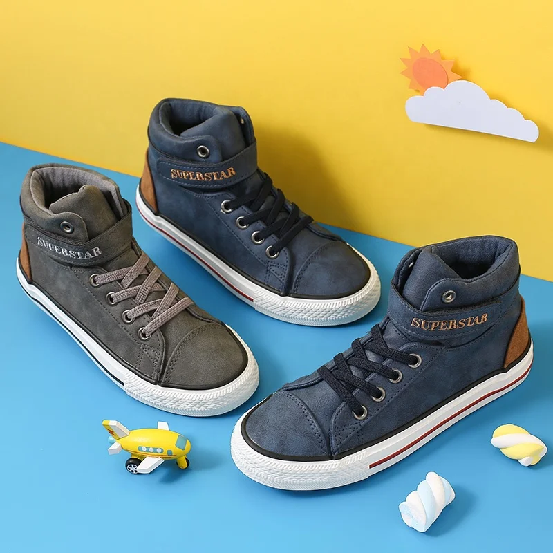 
Soft Comfortable PU Manufacturer Casual Sneaker Shoes For KIDS 