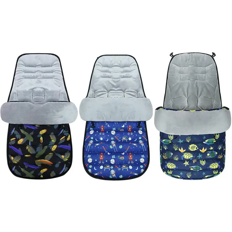 
High Quality Universal Stroller Sleeping Bag Windproof Footmuff Bunting Bag Baby Infant Warm Sleeping Bag Stroller Foot Cover 
