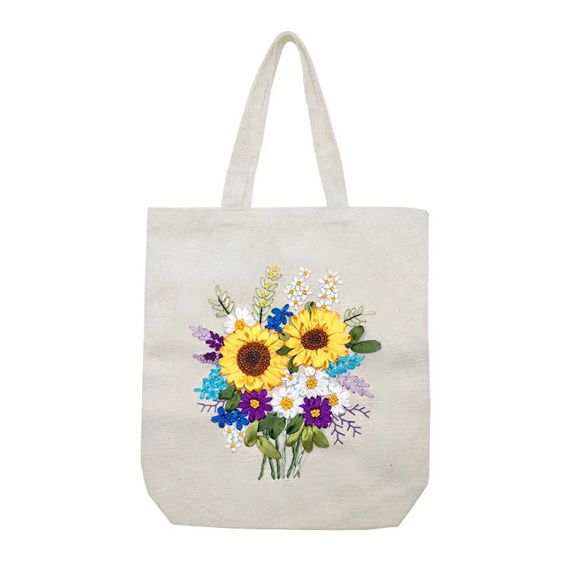 Embroidery Kit for Beginners, Non-finished Handmade DIY Coin Purse Cross Stitch Embroidery Starter Kit Diy Embroidery