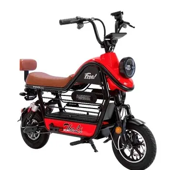 China New Type Electric Scooter 2 Seater 48v 350w Electric City Bike Bike  Electric Bicycle lead-acid lithium battery