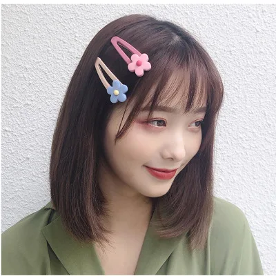 Girls Cute Cartoon Flower Hairpins Children Lovely Hair Clips Barrettes Headband Kids Hair Accessories