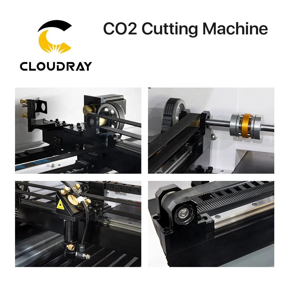  Cloudray 100 Вт мини лазерный станок для резки металла