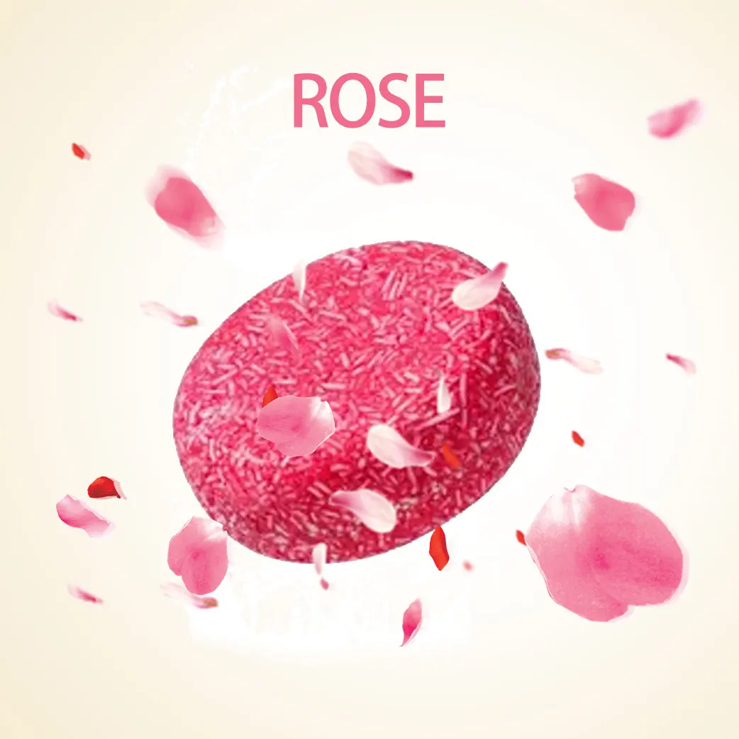 Factory Custom Private Label 55 g Rose Hair Soap Handmade Soap Bar shampoo