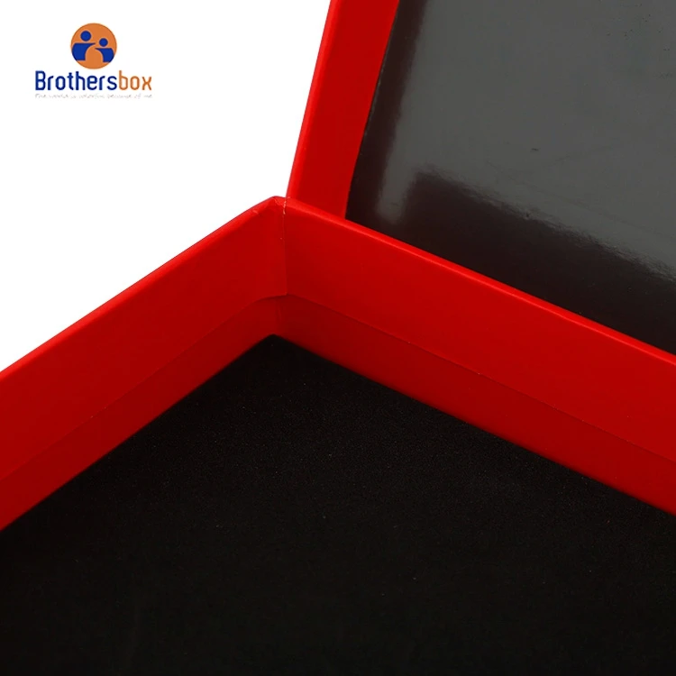 Custom luxury carton magnetic closure flip cover cardboard paper box hardcover gift packaging boxes for cosmetic