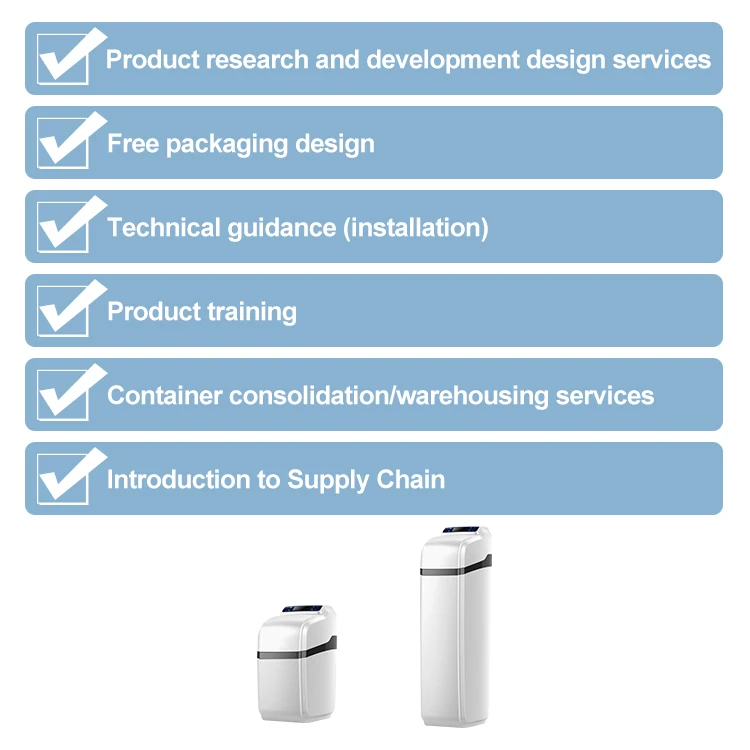 Household 1000L/H Ion Exchange  Automatic  Softener  Valve system