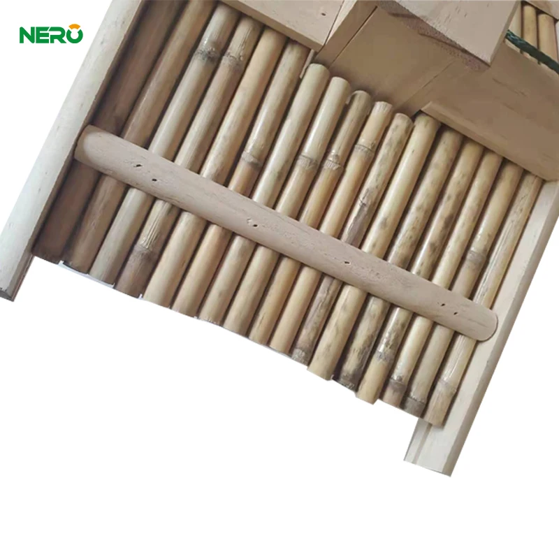 
Outdoor wooden window hanging bird feeder for Garden 