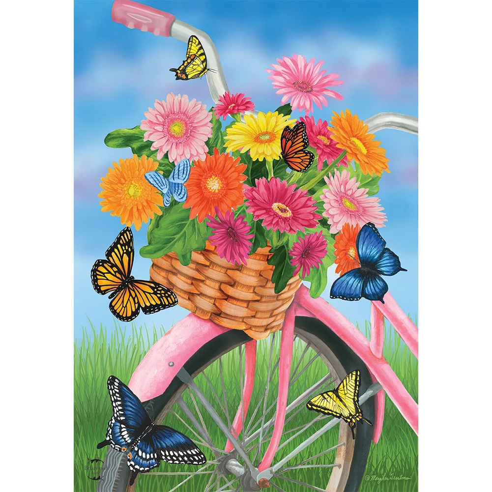 Custom Designs Diy Canvas Painting Flower Paint By Number Kit for