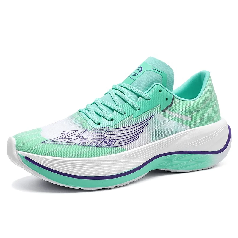 Breathable lace up sports casual fly woven outdoor fashion sport  mens sport shoes