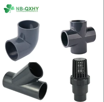 Plastic PVC UPVC CPVC Pn16 DIN/GB Standard Elbow ISO9001 Pipe Fittings for Water Supply