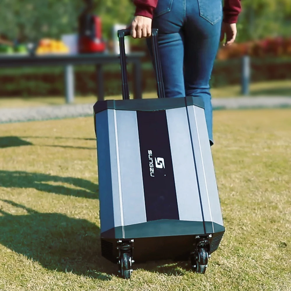 Electrical  Panel  Types  768000mAh  Compact  Solar Power  Generators  2000W  Built-In Solar Battery Power Distribution Box