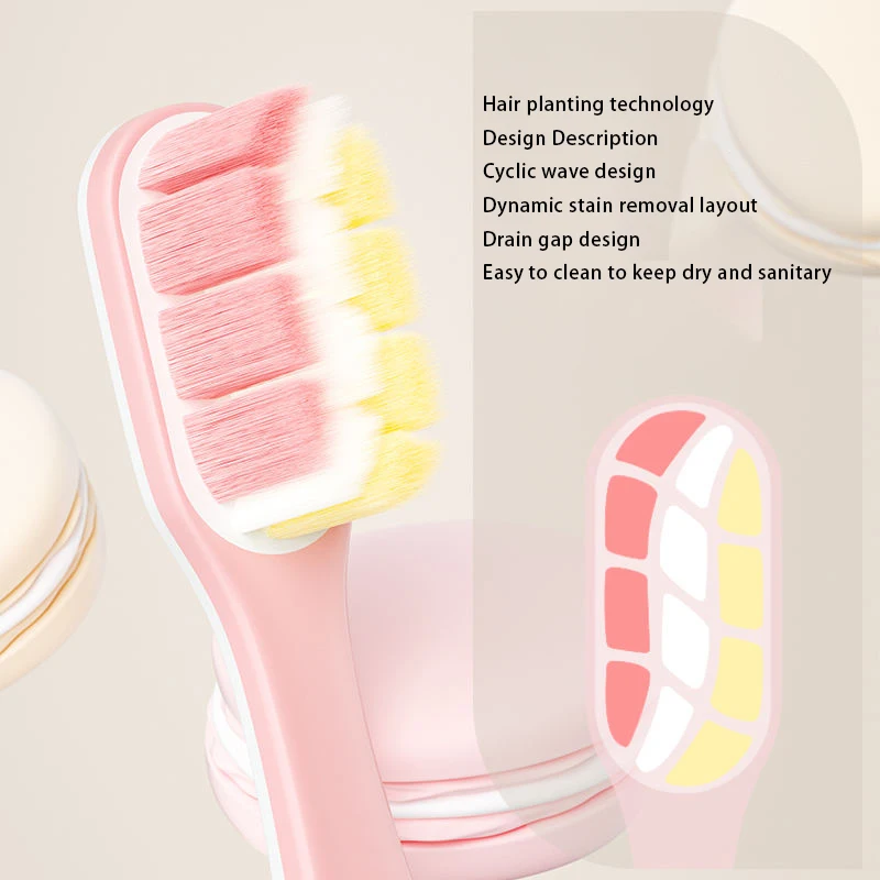 Sanxiao luxury adult use ultra soft Toothbrush for gum protection oral hygiene customized