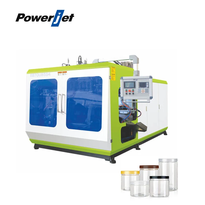 Powerjet фабричная стоимость автоматическая машина по 20 л ПЭТ пластиковая банка для еды делая машины для литья под давлением с раздувкой