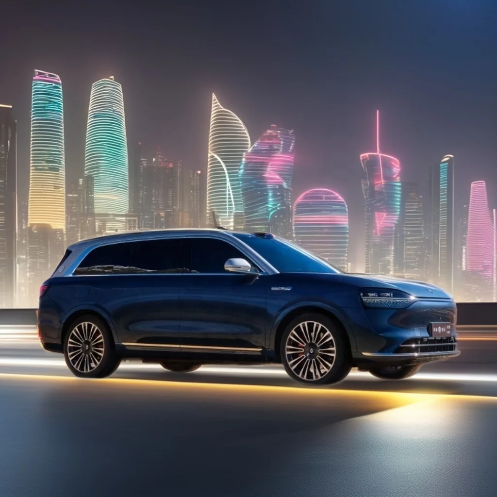 Hua Wei Seres M9 Super Luxury 6-Seater Electric Cars Hybrid SUV Full Intelligent Assistance 4WD AWD Dfriving Options EV