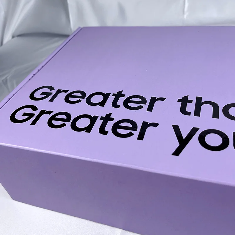 Изготовленный на заказ бесплатный образец логотипа Cajas Pink De Regalo пурпурный цвет косметическая Гофрированная упаковка почтовая коробка Транспортировочная бумажная
