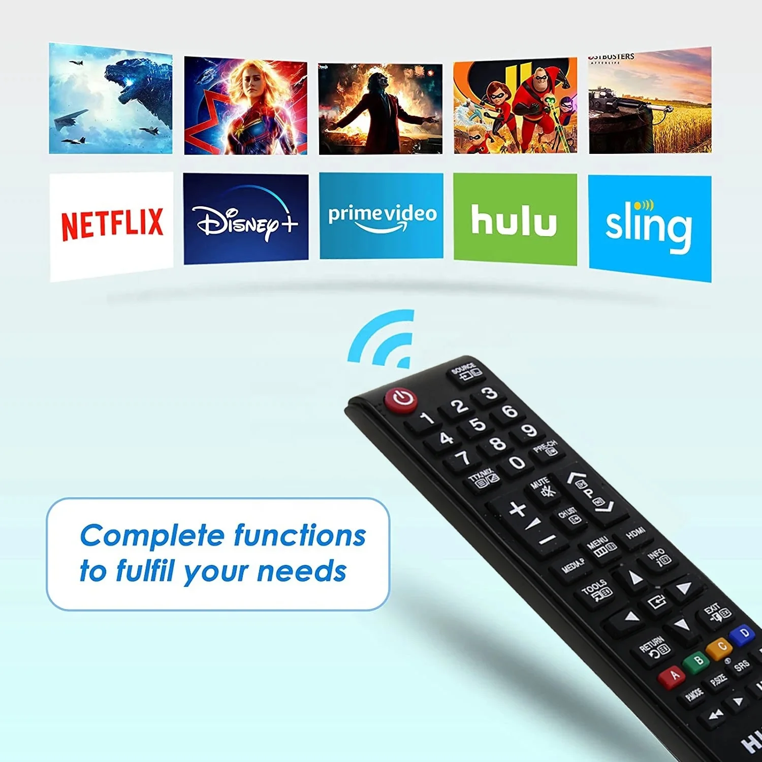 Wholesale  different kinds of Hot Selling  Original Universal LCD LED TV Remote  Used for Samsung LCD LED TV