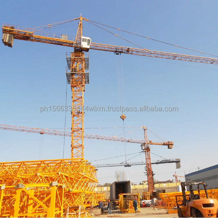 UNIQUE Topkit Tower Crane QTZ63 China tower crane 40m 6ton
