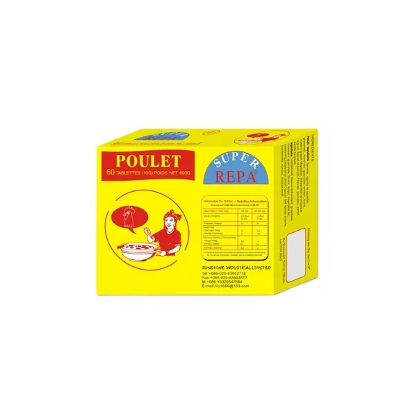 HALAL natural 10g chicken soup cube seasoning cube bouillon cube for cooking