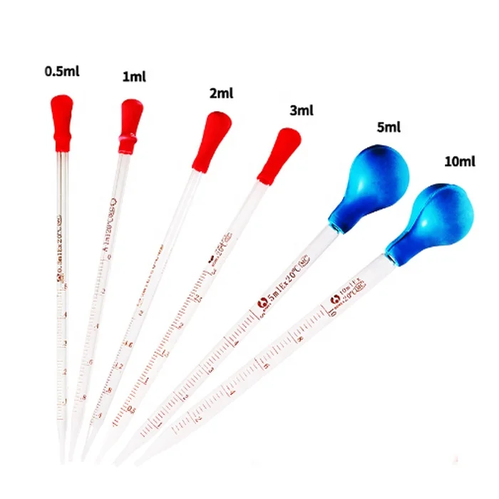 Lab Serological Glass Graduated Measuring Pipette
