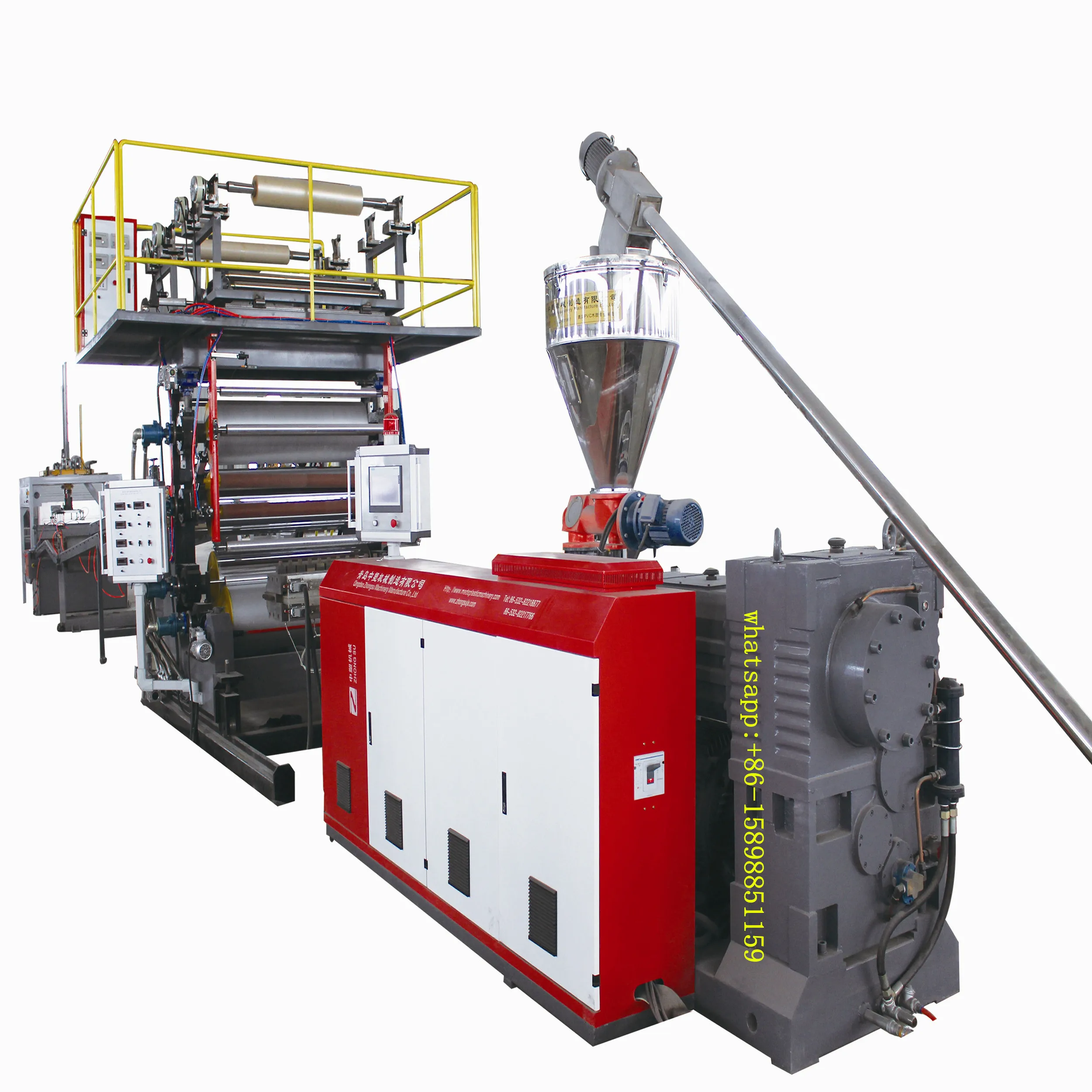 pvc lamination sheet/pvc marble board making machine
