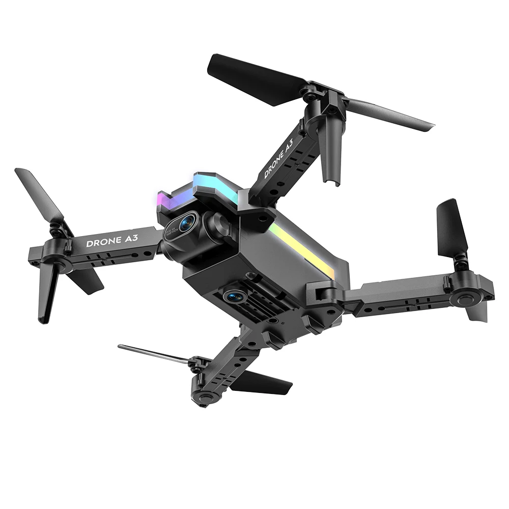 A3 мини-Дрон с дистанционным управлением камерой 8K Wifi FPV оптический поток позиционирования складной Дрон Квадрокоптер