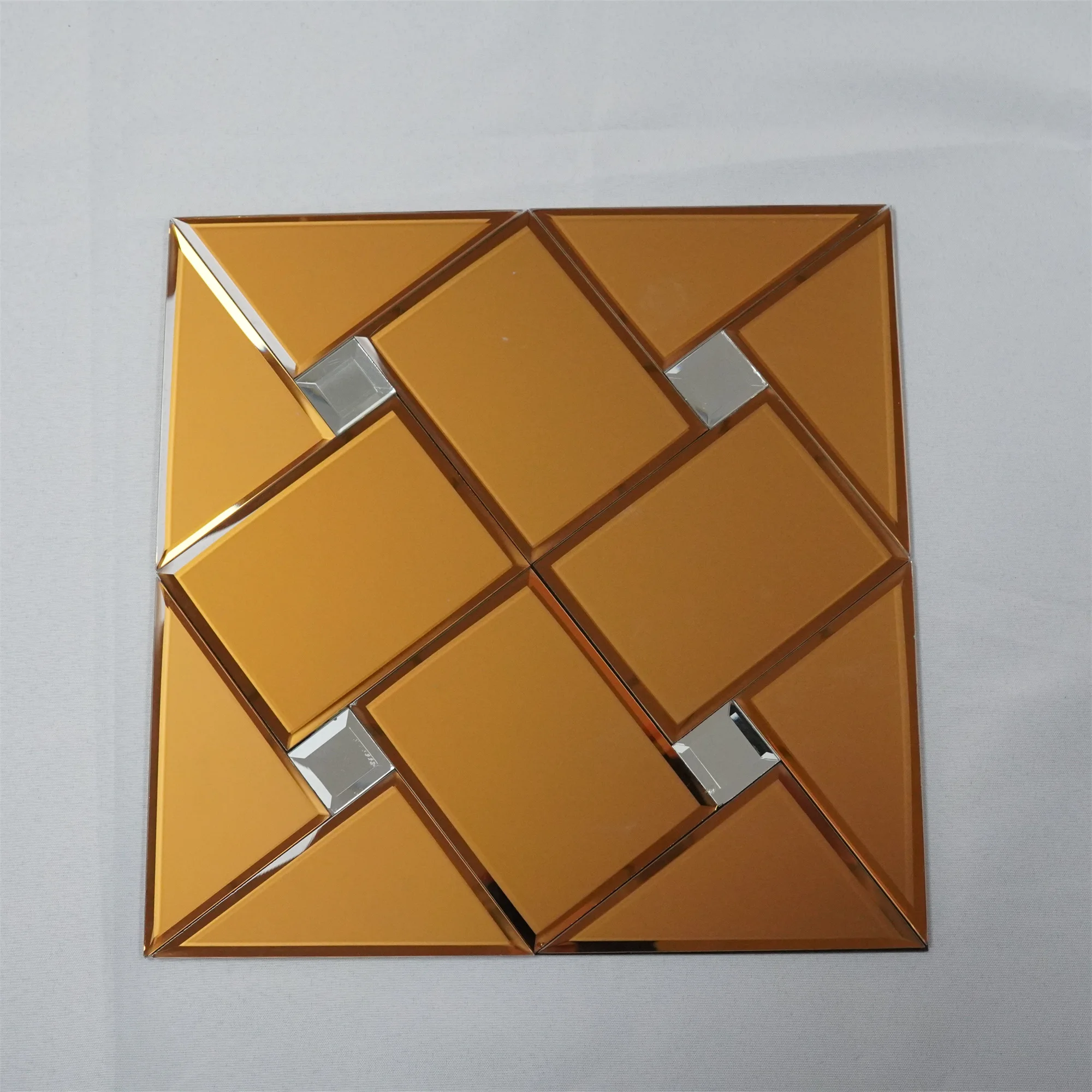 Blue Background Crystal Glass Mosaic Tile for Swimming Pools Bathroom Walls & Outdoor Fish Ponds Decor Floor Usage