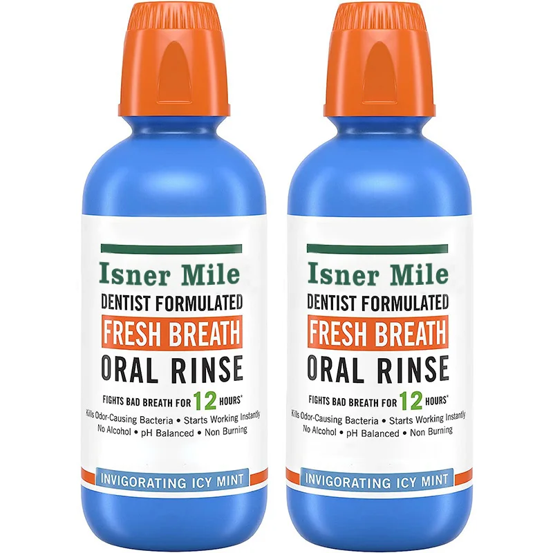 oral Oil Pulling Mouthwash Healthy Gums Mouthwash Clean Mint Antigingivitis Dentist Formulated