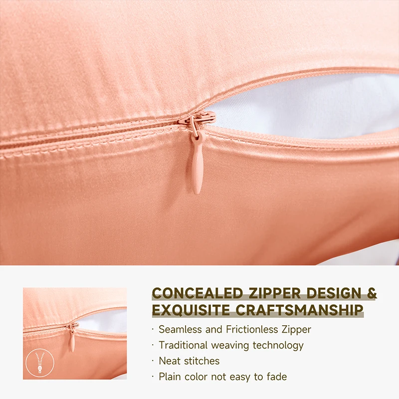 Custom 16/19/22/25 Momme Highest Grade 6A Silk Pillow Case 100% Pure Mulberry Real Silk Pillowcase