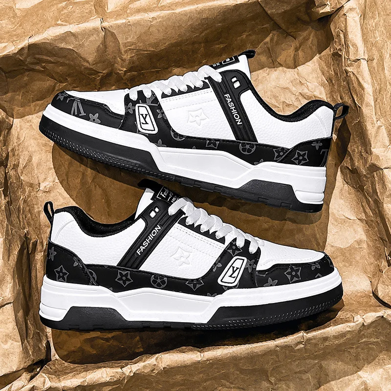 Luxury shoes men hot selling classic sneakers round toe thick sole comfortable casual shoes for mendesigner shoes wholesale