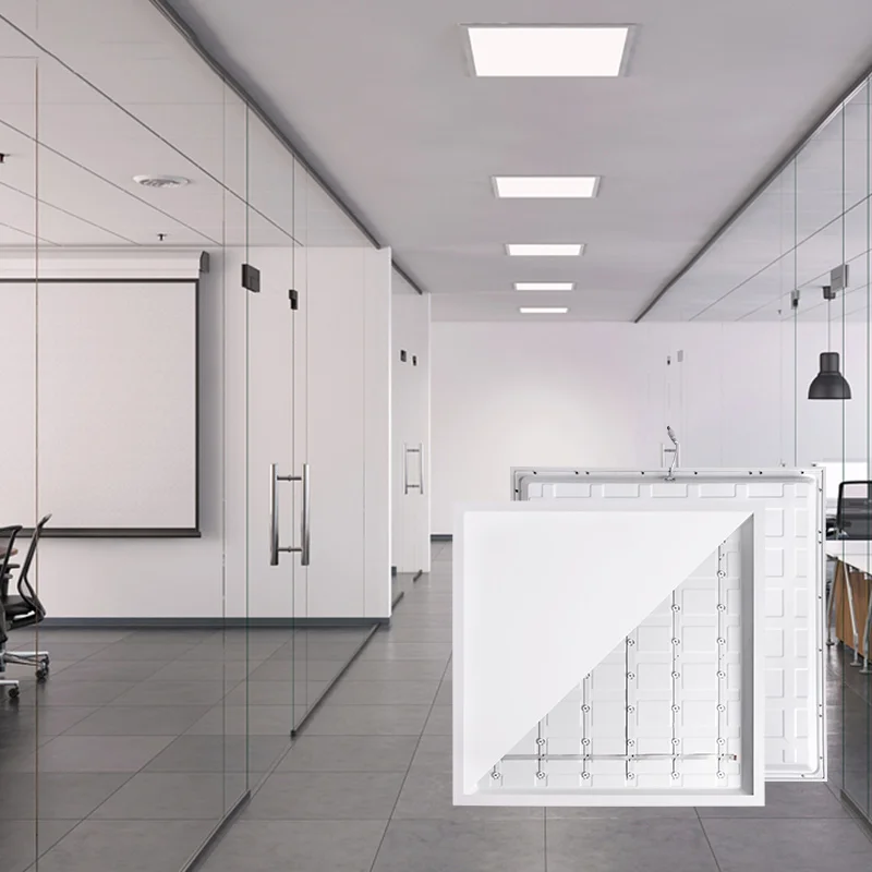 Factory 40w 2FT/4FT 60x60/ 30x120/ 60x120 Back Emission Side Emission Frameless LED Large Panel Lights