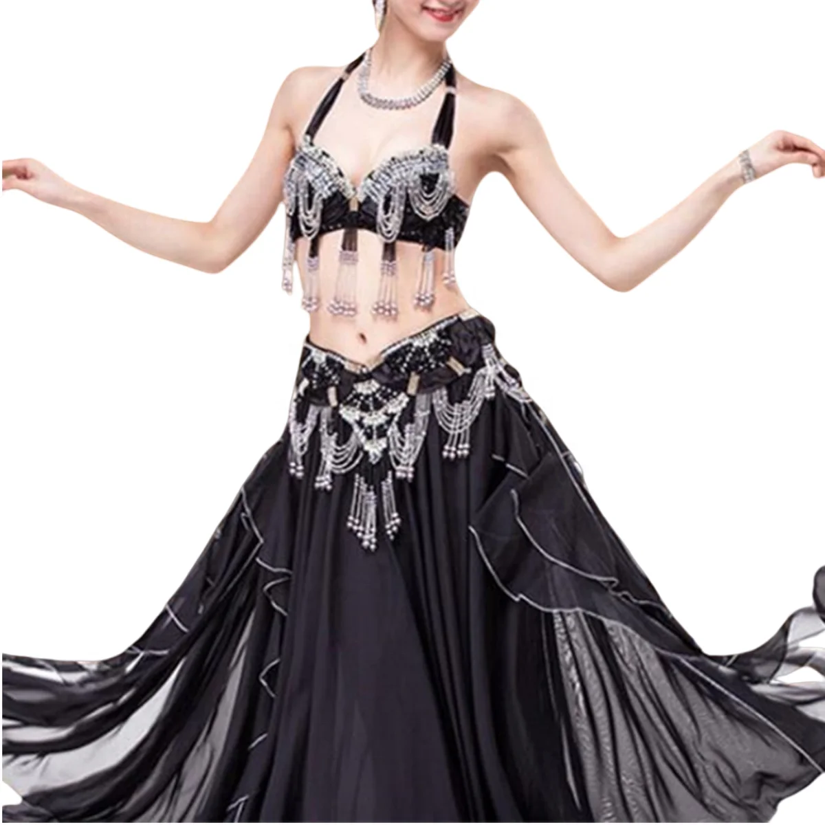 Belly Dancer Costumes for Women Belly Dance Bra and Belt Dancing Outfit Belly dance Costume Carnival Bra Belt