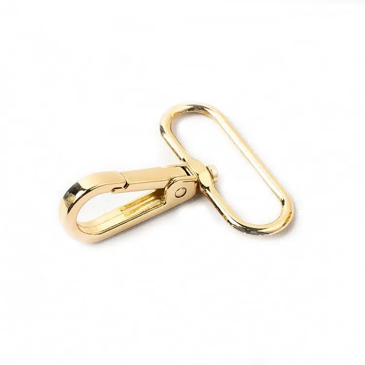 Wholesale Factory Custom Stock Nickel-Free Dog Hook Accessories Bag Parts Metal Swivel Snap Hook