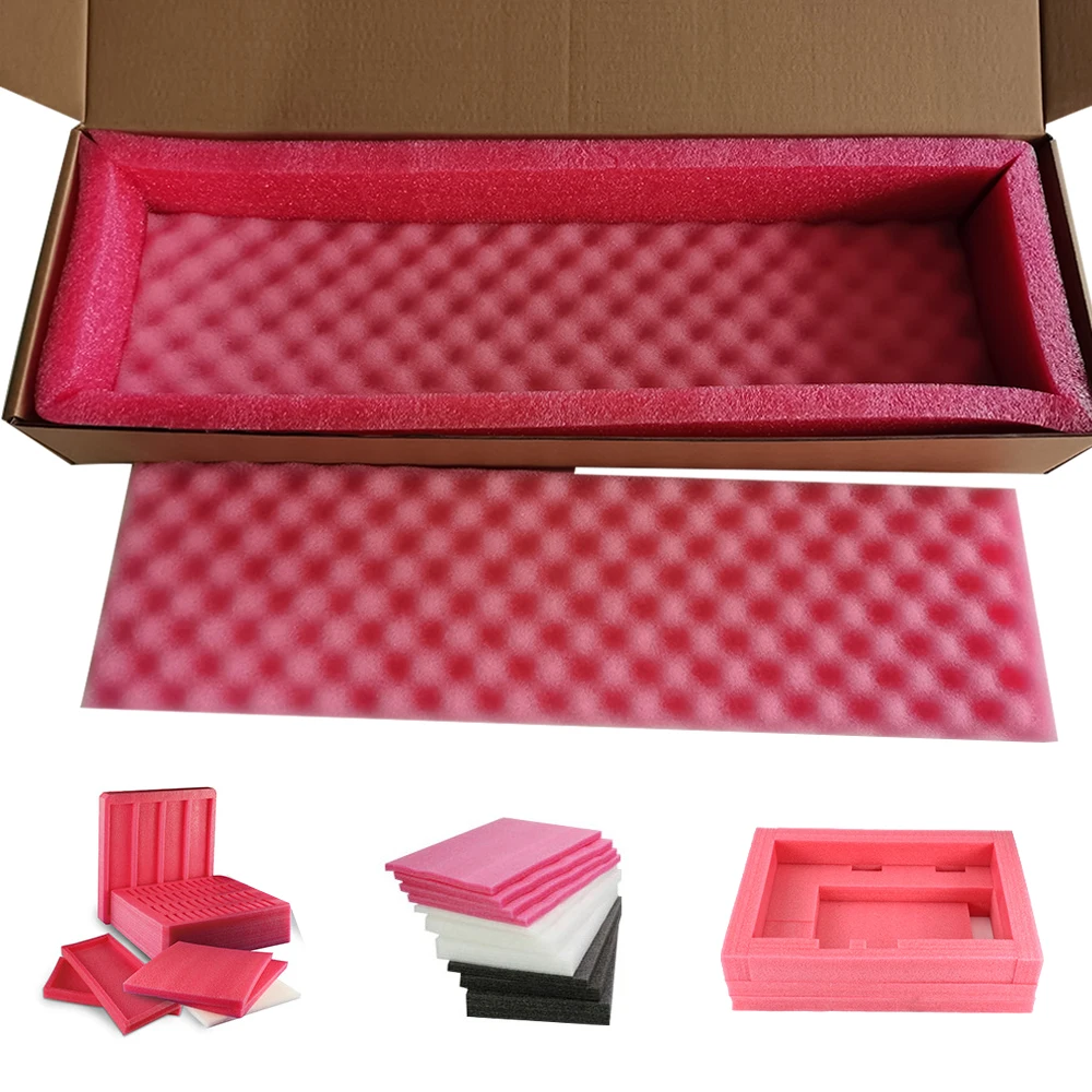 Custom EPE PU Foam Insert Box Molded Protective Film Packaging Customized Eva Molded Package Foam